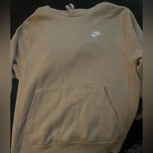 Almost new Tan Nike sweatshirt